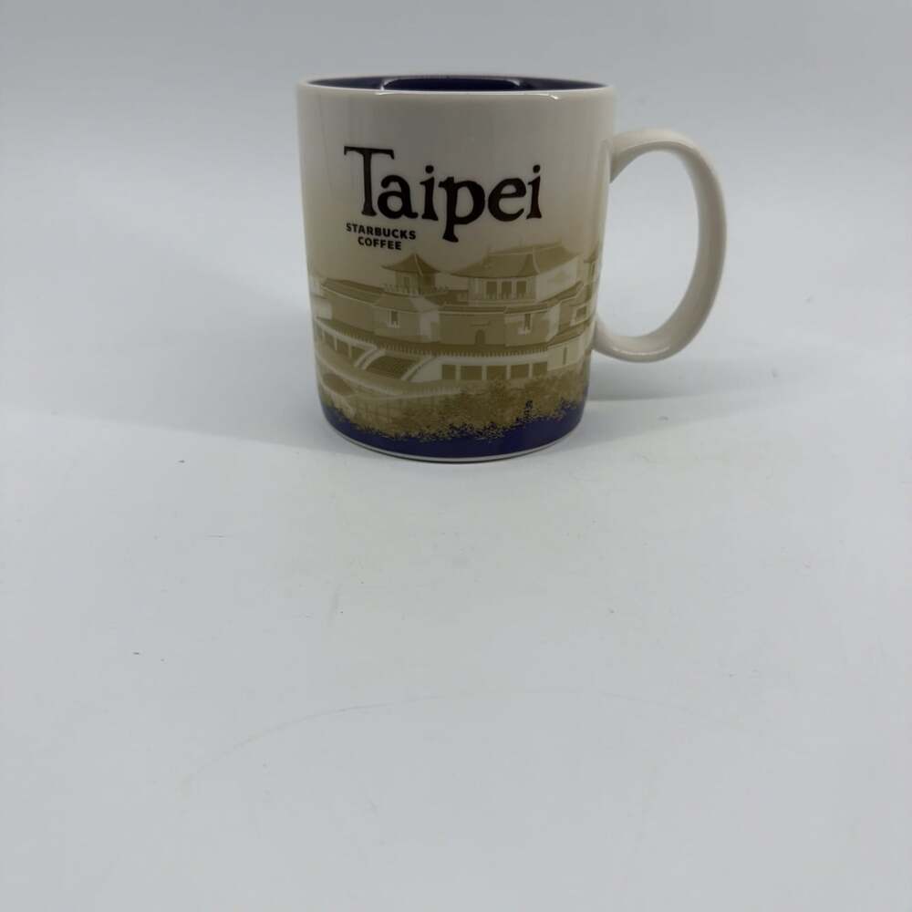 2012 Starbucks 16oz Taipei Purple Global Icon Collector Series Coffee Mug